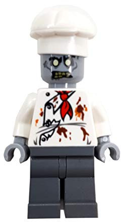 Lego monster fighters: minifigure zombie chef