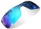Custom SR Verres Polarisés Enregistrés de Rechange per Oakley Oil Rig (Ice Blue)