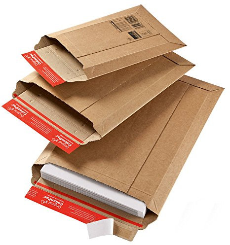 ColomPac CP 010.07 Versandtaschen 290x400 mm aus Wellpappe, braun - 100 Stück
