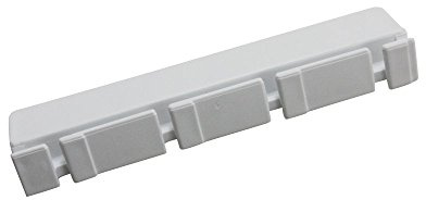 Maniglia per cassetto originale ZOPPAS per congelatore, colore: bianco