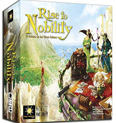 TCG Factory Rise to Nobility Brettspiel für 1 bis 6 Spieler, Strategiespiel in der Fantasie Welt