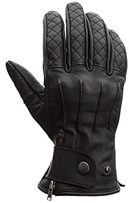 815000190109var-a2 - mens motorcycle gloves matlock COLOR BLACK SIZE 8-S