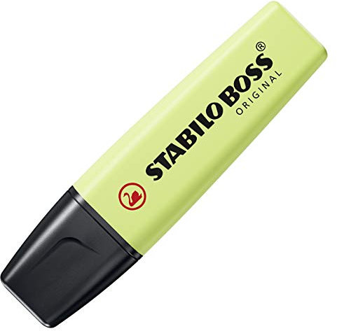 Textmarker - STABILO BOSS ORIGINAL Pastel - Einzelstift - Prise von Limette