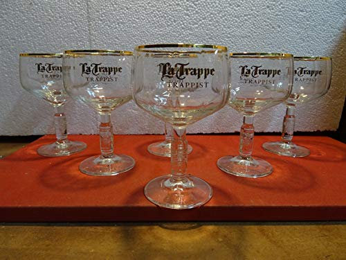 6 Verres LA Trappe 25CL