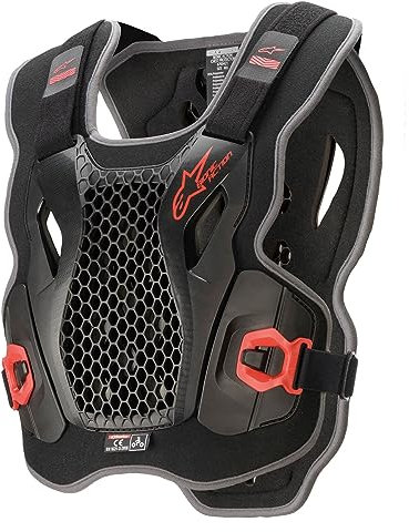 Alpinestars Bionic Action Chaleco Protector (Black/Red,M/L)