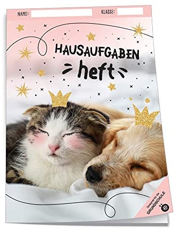 Trötsch Verlag 202171N Grundschulplaner, Tiere, Hausaufgabenheft für die Grundschule: Schulplaner Hausaufgabenheft Timer Terminkalender