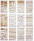 VETPW 12 Pcs Bullet Art Journal Stencil Schablonen Zeichnen Set, Kunststoff Wiederzuverwendend Zeichenschablonen Vorlagen Planer Schablonen für Tagebuch, Scrapbook, DIY Geschenkkarten, Fotoalbum
