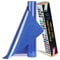 RENLITONG Royal Blue Glitter HTV Heat Transfer Vinyl Rolls - 12 Inch x 5 feet Iron on Vinyl for T-Shirt and Silhouette, Easy to Cut & Weed for Heat Transfer Design (Glitter Royal Blue)
