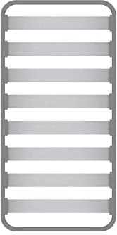 Cama express Hermes Lattenrost für Bett, 90 x 180 cm, ohne Beine, Holzrahmen und Stahlrohrrahmen, mit geräuscharmen Dübeln, ideal für Schlafzimmer und Zimmer in Ihrem Haus