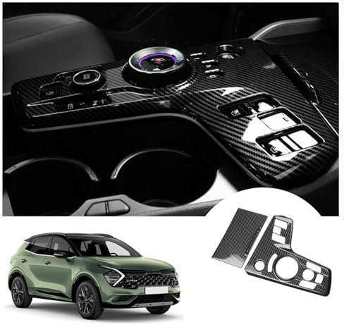 GAFAT Ki-a Sportage NQ5 2022-2024 2025 (Elektronische Automatikgetriebe) Gang wechseln Schutz, Sticker Interieurleisten Interieur Dekoration, Anti-Kratzen, Kompatibel mit Kia Sportage 2023 Zubehör