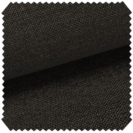 novely® SORAYA SUN CONTROL B04 UV++ - Sanitized® Olefin Outdoor-Stoff - Wetterfester Möbelstoff - Mélange Polsterstoff - Pflegeleichte Meterware 1 lfm | Farbe: 03 Schwarz Erde