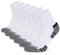 CLOSEMATE Sneaker Socken Herren Kurze Sportsocken Baumwollsocken Arbeitssocken Work Socken Halbsocken Laufsocken Men Quarter Running Socks 39-42 6Weiß M