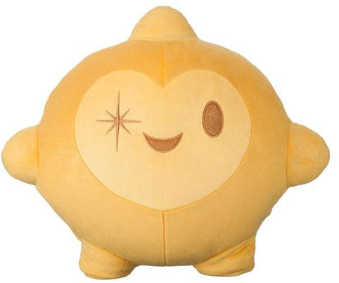 Disney Store Official Star Light-Up Plush from 'Wish' Series - 35.6 cm Glowing Soft Toy - Illuminating Night Companion - Unique & Magical Gift for All Ages - Ideal for Bedtime & Playtime
