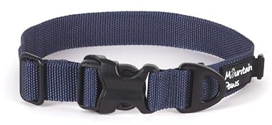 Mountain Paws Extra Tough Dog Collar With Name Tag Attachment Point | To Fit Neck Sizes 26 – 68cm