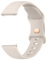 Mugust Correa para 20mm Reloj Inteligente Smartwatch,Liberación Rápida de Silicona Sport Suave Pulseras de Repuesto para 20mm Reloj para Hombre y Mujer(Starlight)
