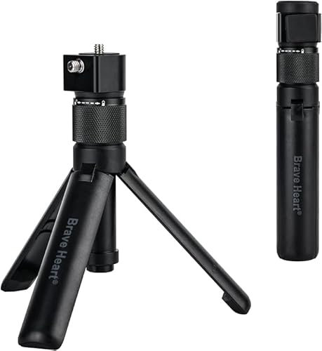 Inksoon Bullet Time - Treppiede pieghevole da tavolo per insta360 X5 X4 Insta 360 X3 ONE X4, GO 2, ONE X2 R X RS, accessori per fotocamere sportive