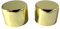 EVOGES Polished Brass Spare Universal Dimmer Knob, Pack of 2