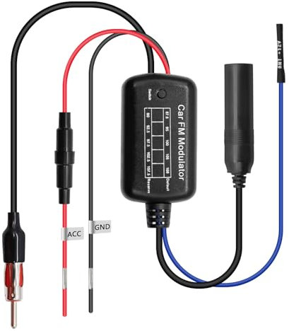 Autoradio Audiomodulator für Auto CD Player, Bluetooth-Musikadapter, FM-Radio-Audiomodulator, Verlustfreie Bluetooth Signalübertragung