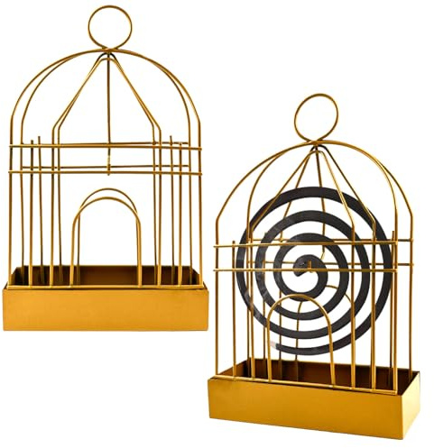 Support Bobine Anti Moustique, 2pcs Support Spirale Anti Moustique Exterieur, Durable Support Serpentin Anti Moustique, Support de Bobine Anti-Moustique pour Chambre À Coucher, Salon