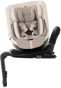 Silver Cross - Motion 2 360 Autositz, Neugeborene bis 12 Jahre, Isofix-Autositz, 5-Punkt-Sicherheitsgurt, 360° drehbar, Mandel