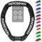 Topcrown Bike Chain Lock, 5 Digit Combination Heavy Duty Anti Theft Bicycle Chain Lock, 3.2 Feet Long Security Resettable Bike Locks (3.2 ft Long, 6 mm Thick, Black)