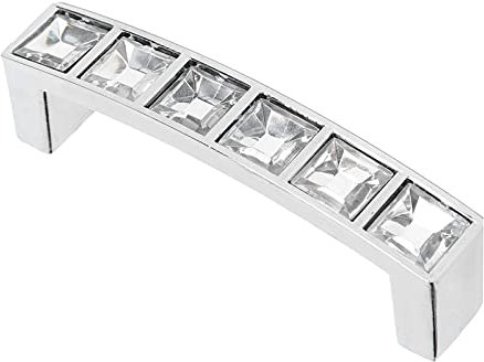 Diamant-Knäufe für Kommoden, Kristall-Schrankgriffe, Dekorative Schrankgriffe, Moderner Doppelloch-Griff, Schubladengriff für Schrank, Kommode, Tür
