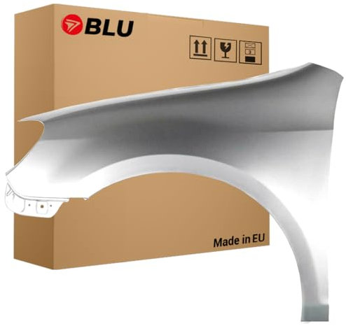 BLU Kotflügel Passend für Volkswagen GOLF VI 6 SCHRÄGHECK LA7W Links Silber | 2008-2016 | Vorderseite Vorne | Lackiert | Einbaufertig
