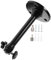 Uonlytech Support de projecteur Support Mural projecteur Fixation de projecteur Mini rétro projecteur Pied de projecteur réglable Montage du projecteur au Plafond Alliage d'aluminium Black