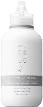 Philip Kingsley | No Scent No Colour Shampoo | For Sensitive and Delicate Scalps | Sulfate-Free and Fragrance-Free | 250ml