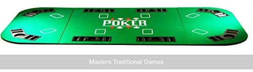 Masters Traditional Games Large Folding Poker Table Top (180cm)
