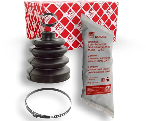febi bilstein 17091 Achsmanschettensatz, 1 Stück | Kompatibel mit: NISSAN ALMERA I, ALMERA I Hatchback, ALMERA II, ALMERA II Hatchback, PRIMERA Traveller, SUNNY III