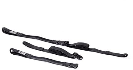 SW-MOTECH ROK straps 2 verstellbare Spanngurte. Schwarz. 500-1500 mm