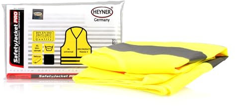 HEYNER® Warnweste mit Zertifikat gelb XL
