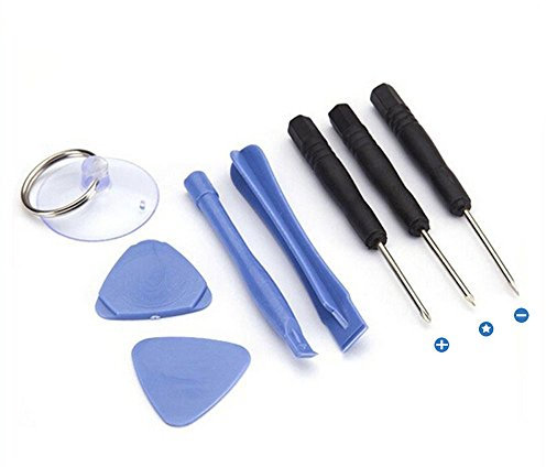 8 in 1 strumenti di apertura di riparazione cacciavite kit set per iPhone se/6s/6s Plus/6/6 Plus/5S/5/4S/4/3 G/iPod Touch per Samsung