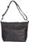 LucieElle Sac CUIR Femme Bandoulière/Sac CUIR Femme Porté Epaule/Sac CUIR Femme Bandoulière Italien/Sac à main femme CUIR 'Rafaela' (NOIR)