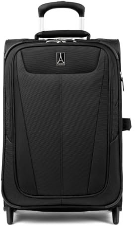 Travelpro Maxlite 5-Softside Leichtes, erweiterbares Gepäck, schwarz, Carry-on 22-Inch, Maxlite 5 Softside, leicht, erweiterbar