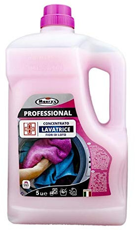 Maury's Professional detergente Lavatrice (Fiori di loto, 5 litri)