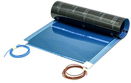 230V Premium Heizfolie 80W/m² konfektioniert 80cm breit 1m lang