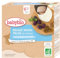 Babybio - Lait de brebis français - Gourdes Brassé Prune d'Aquitaine 4x85 g - 6+ Mois - BIO