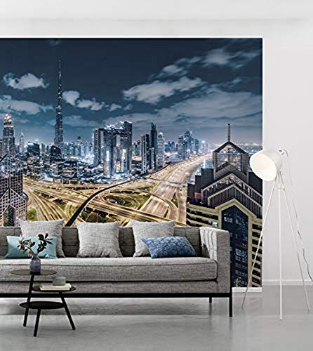 Komar Vlies Fototapete 1001 NACHT | Tapete, XXL, Dekoration, Natur, Landschaft, Schlafzimmer, Wohnzimmer, Büro, Flur | Größe 450 x 280 cm (Breite x Höhe) | SHX9-103