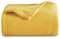 BEDSURE Kuscheldecke Flauschig Decke Fleecedecke - Wohndecke Warm Winter Weich, Sofadecke XL, Decke Couch Blanket, Wohn- & Kuscheldecken 150x200cm, Sofa überwurfdecke Gelb