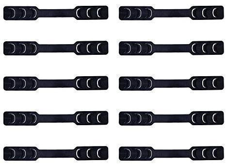 YONII 10 Stück Maske Ohrbügel Haken Für Masken, Maske Band Extender, 3 Gang Einstellbare Verlängerung Riemen Schnalle, Gurthaken Maske Seil Halter