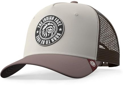 The Indian Face Unisex Born to Be Free Baseball Kappe, Marron, One Size