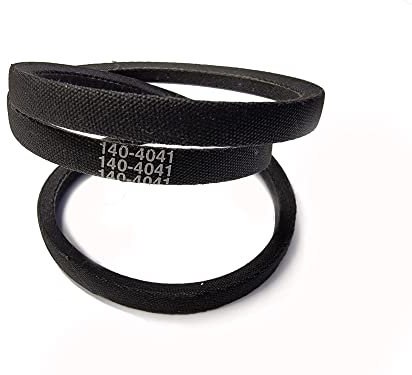 Toro Courroie trapézoïdale d'origine 140-4041 1404041 pour tondeuse à gazon de recyclage de 55 cm compatible avec les unités 21462 21464 21465 21466 21466T 21468 21771 21772 21773 2188 64 Noir