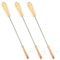 UPTALY 24 inch Long Handled Brush for Cleaning (3 pcs Nylon), Beech Wood Handle, Extra Long Bottle Brush with Lengthened Stainless Steel Pole, for Tall bottle, Gallon Water Jug, Big Vessels
