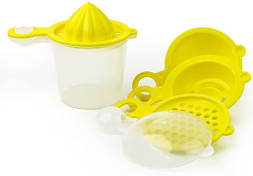 DIVCHI 7Pack BPA-Free, Anti-Slip Lemon Squeezer Manual Citrus Fruit Juicer Lime Orange Hand Press Juice Kitchen Random Colour
