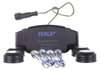 SKF Scheibenbremse Bremsbelag VKBP 90266 E - 4er Set - Position Hinterachse Höhe 77mm Länge 134mm Breite 83mm Dicke 20mm - OE Qualität