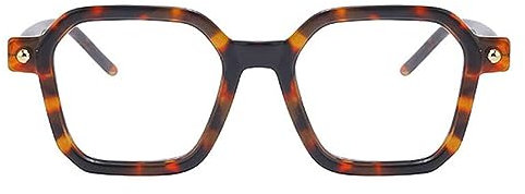 AOOLIA Lesebrille, Blaulichtfilter Brillefur Damen Herren, Federscharnier Anti-Müdigkeit Lesehilfe Gläser (Tortoise, 1.5, Dioptrien)