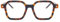 AOOLIA Lesebrille, Blaulichtfilter Brillefur Damen Herren, Federscharnier Anti-Müdigkeit Lesehilfe Gläser (Tortoise, 1.5, Dioptrien)