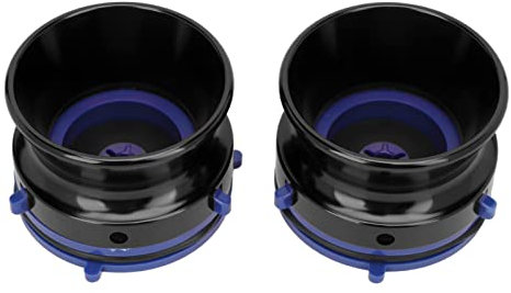 10-Zoll-Öffner, Polierte Nab-Nabenadapter, Starke Struktur, Lose, 1 Paar Kostenlos für Reel-to-Reel-Tonbandgerät (Black)